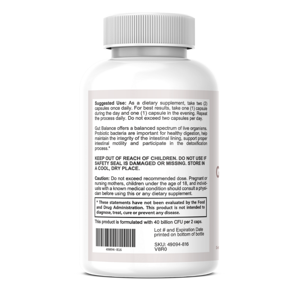Gut Balance (with 40B Probiotic)